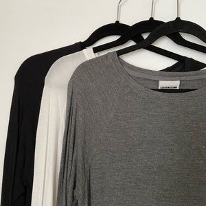 Pack of 3 - Basic Long Sleeves